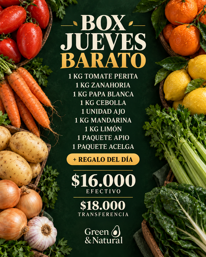 Box Jueves Barato