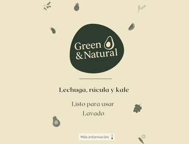 Lechuga francesa lavada y lista para usar